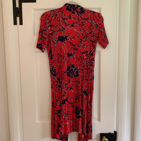 Rare short sleeve Lilly Pulitzer wrap dress - Picture 4 of 7